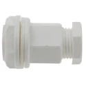 RS PRO White Plastic Cable Gland, M20 Thread, 4 mm Min. to 7 mm Max. Cable Diameter, IP55 Rated 127-372
