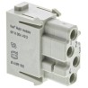HARTING Heavy Duty Power Connector Module 1.5A 50V HAN Modular Series Female 4 Contacts 09140044512
