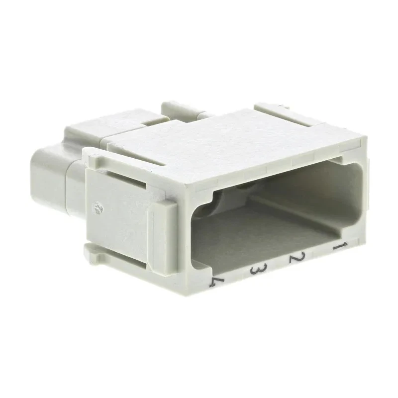 HARTING Heavy Duty Power Connector Module 1.5A 50V HAN Modular Series Female 4 Contacts 09140044512