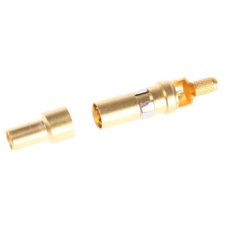 HARTING DIN 41612 Male Coaxial Contact 250V 1.5A Maximum Wire Size 0.5 mm² 09030006160
