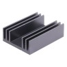 Fischer Elektronik Heatsink for Silicon Wafers 11.5 mm Height 37.5 mm Length 29 mm Width Black Anodised SK0937,5TO220