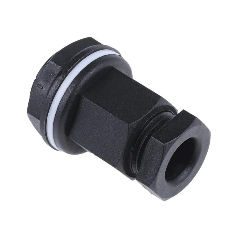RS PRO Black Plastic Cable Gland M20 Thread, 4 mm Min. to 7 mm Max. Cable Diameter, IP55, LSF Material 127-647