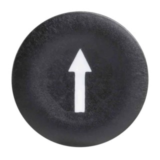Schneider Electric Black Round Push Button Cap 22mm Diameter for Harmony XB5, Harmony XAL, Harmony XB4 ZBA335