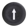 Schneider Electric Black Round Push Button Cap 22mm Diameter for Harmony XB5, Harmony XAL, Harmony XB4 ZBA335