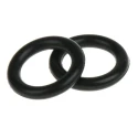 RS PRO Nitrile Rubber (NBR) O-Ring 6.1 mm ID 9.3 mm OD Black Material Shore 70 Hardness 128-811
