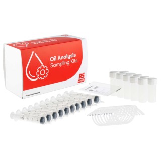 RS PRO 10 Units Oil Test Kit and Box Analysis Service for Automotive Industrial Machinery Manufacturing Marine 221-4799
