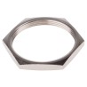 RS PRO Brass Cable Gland Locknut M50 Thread 6mm Pitch 127-502