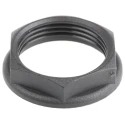 RS PRO Black Polyamide 6 Cable Gland Locknut M25 Thread 127-653