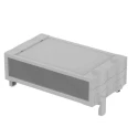 Bopla Light Grey ABS Desktop Enclosure 240.7 mm x 136.9 mm x 65.2 mm 68514090.MT1 BO 51409