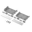 Bopla Light Grey ABS Desktop Enclosure 240.7 mm x 136.9 mm x 65.2 mm 68514090.MT1 BO 51409