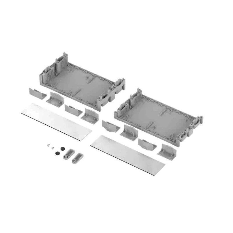 Bopla Light Grey ABS Desktop Enclosure 240.7 mm x 136.9 mm x 65.2 mm 68514090.MT1 BO 51409