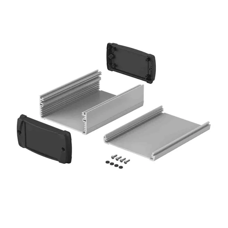 Bopla BOS-Ecoline Series Aluminium General Purpose Enclosure IP40 52mm x 106mm x 150mm 83055150.HMT1 ELPH-EU 1050-0150