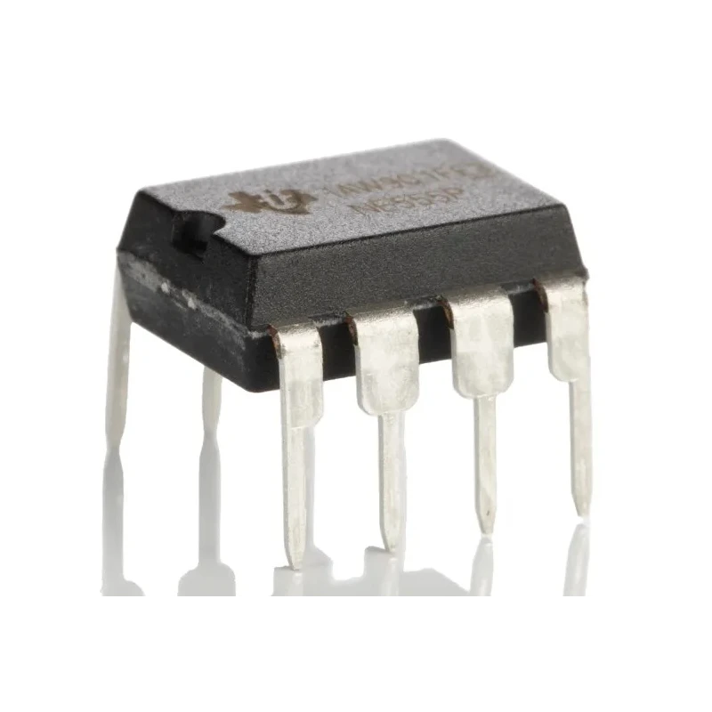 Texas Instruments NE NE555P Monostable Circuit 1 Internal Timer 8-Pin PDIP Through Hole NE555P