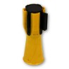 RS PRO Yellow Safety Barrier Retractable Cone Top Barrier 3 m Cloth Tape ABS 221-7867