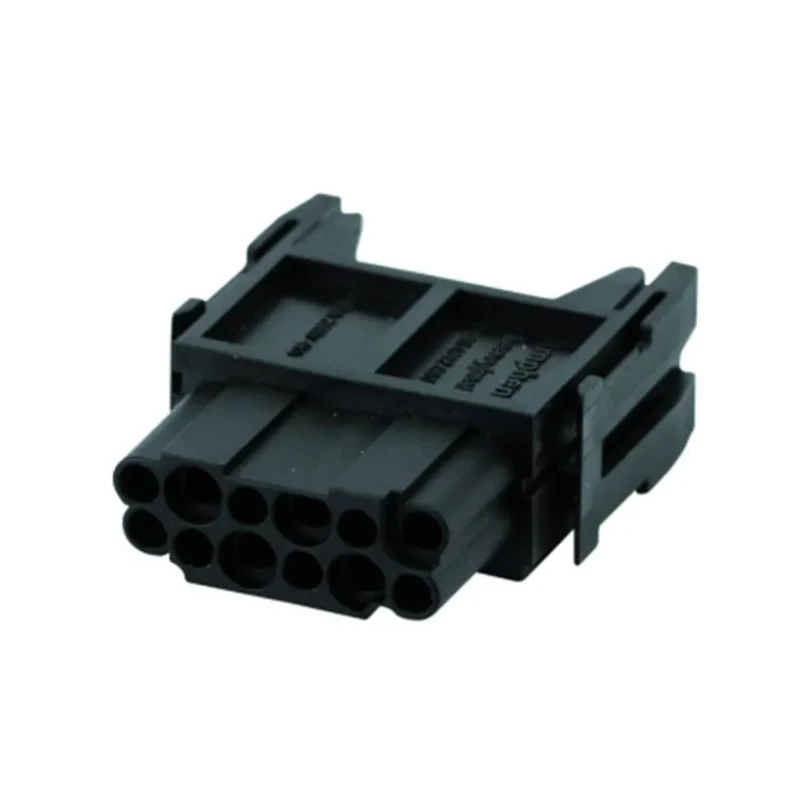 Amphenol Industrial Heavy Duty Power Connector Module Female, 12 Contacts, 10A, 250V, Heavy Mate C146 C146 10B012 600 15