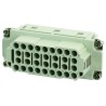 Amphenol Industrial Heavy Duty Power Connector Insert, 16A, Female, 32 Contacts, Heavy Mate C146 Series C146 10B032 500 10