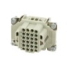 Amphenol Industrial Heavy Duty Power Connector Insert 10A 250V Female 24 Contacts C146 10B024 000 9