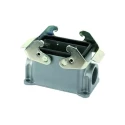 Amphenol Industrial Heavy Duty Power Connector Housing Aluminium Alloy Body IP65 Rated 2 Lever Locking C146 10N010 501 1