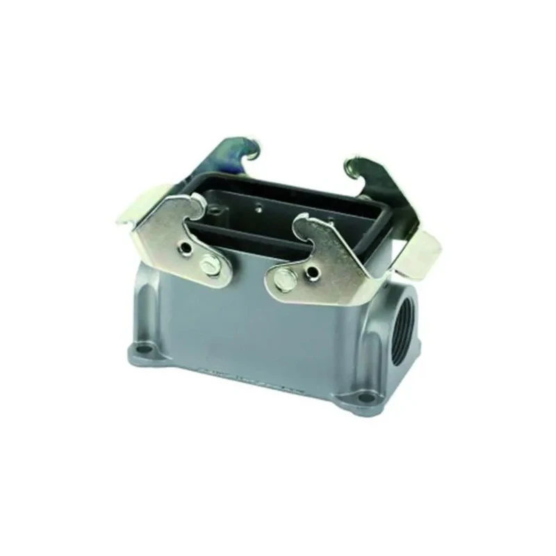 Amphenol Industrial Heavy Duty Power Connector Housing Aluminium Alloy Body IP65 Rated 2 Lever Locking C146 10N010 501 1