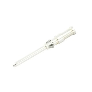 Amphenol Industrial Heavy Duty Power Connector Contact 1.6 mm Silver Plated Copper Alloy Male Crimp Contact VN01 016 0024 1C