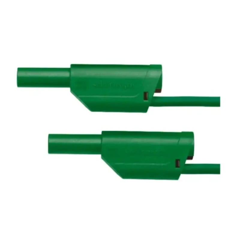 Schutzinger 4 mm Connector Test Lead 32A 1kV Green 1 m Lead Length RS VSFK 8700 / 2.5 / 100 / GN