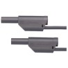 Schutzinger Test Lead 32A, 1kV, Grey, 1.5 m Lead Length RS VSFK 8701 / 2.5 / 150 / GR
