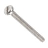 RS PRO Slot Pan Stainless Steel Machine Screw M3 Thread 30 mm Length A2 Grade 130-628