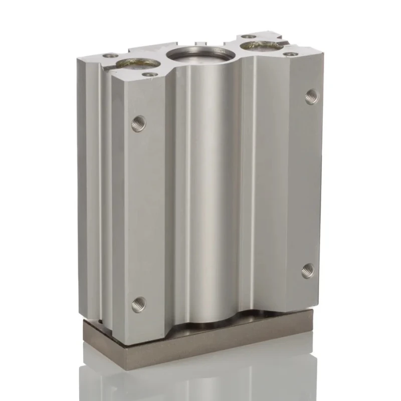 SMC Pneumatic Guided Cylinder 20mm Bore, MGQ Series, 50 mm Stroke, Double Acting, Direct Mount, MGQM20-50