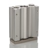 SMC Pneumatic Guided Cylinder 20mm Bore, MGQ Series, 50 mm Stroke, Double Acting, Direct Mount, MGQM20-50