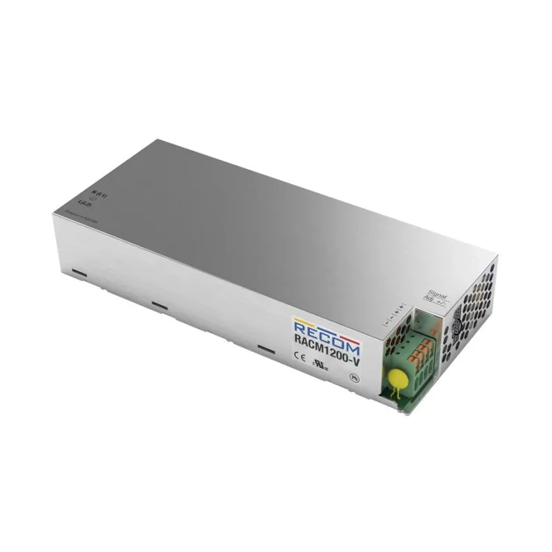 Recom Enclosed Frame Switching Power Supply 48V 1.2 kW 85-264V Input RACM1200-48SAV/ENC