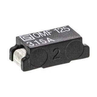 Schurter Non-Resettable Fuse 3.15A, 125 V ac, 125V dc 3404.0048.11