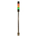 RS PRO Amber, Green, Red Signal Tower Buzzer with 3 Lights 24V AC/DC Screw Mount 222-2446