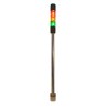 RS PRO Amber, Green, Red Signal Tower Buzzer with 3 Lights 24V AC/DC Screw Mount 222-2446