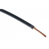 Hew Heinz Eilentropp SIFF Series Black Hook Up Wire, 17 AWG, 516 x 0.05 mm Strands, 20m Length, Silicone 13433-01-020