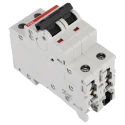 ABB System Pro M Compact S200M Miniature Circuit Breaker, 2-Pole, 63A, Type B, 440V AC, 125V DC 2CDS272001R0635 S202M-B63