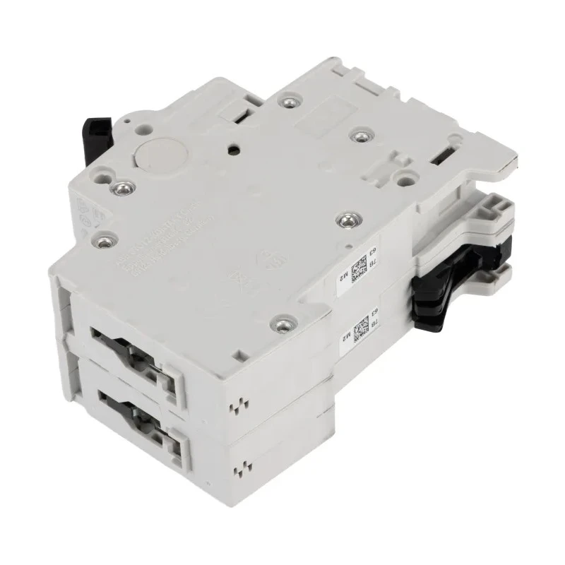 ABB System Pro M Compact S200M Miniature Circuit Breaker, 2-Pole, 63A, Type B, 440V AC, 125V DC 2CDS272001R0635 S202M-B63