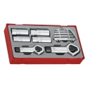 Teng Tools 11 Piece Plastic Steel Screw Extractor TTSN11