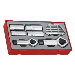 Teng Tools 11 Piece Plastic Steel Screw Extractor TTSN11