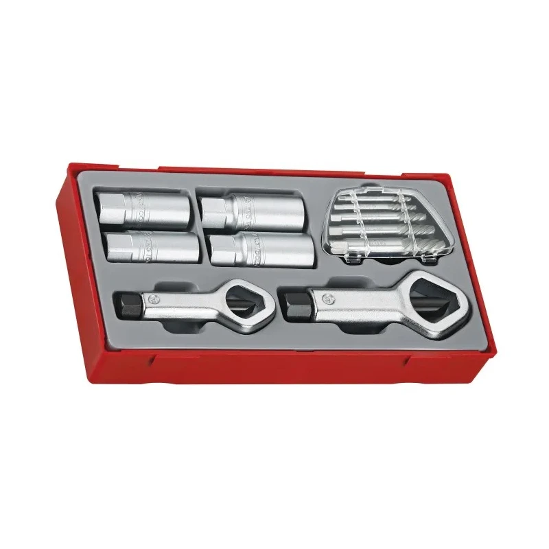 Teng Tools 11 Piece Plastic Steel Screw Extractor TTSN11