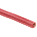 Hew Heinz Eilentropp Red Hook Up Wire, 13 AWG, 651 x 0.07 mm Core Strands, 5 m, Copper Conductor, 1.5kV, Silicone 222-7370