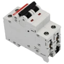 ABB System Pro M Compact Miniature Circuit Breaker 2 Poles 25A Type C 440V AC 125V DC 10 kA 2CDS272001R0254 S202M-C25