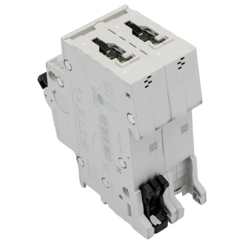 ABB System Pro M Compact Miniature Circuit Breaker 2 Poles 25A Type C 440V AC 125V DC 10 kA 2CDS272001R0254 S202M-C25