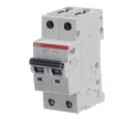 ABB System Pro M Compact Miniature Circuit Breaker 2 Poles 25A Type C 440V AC 125V DC 10 kA 2CDS272001R0254 S202M-C25