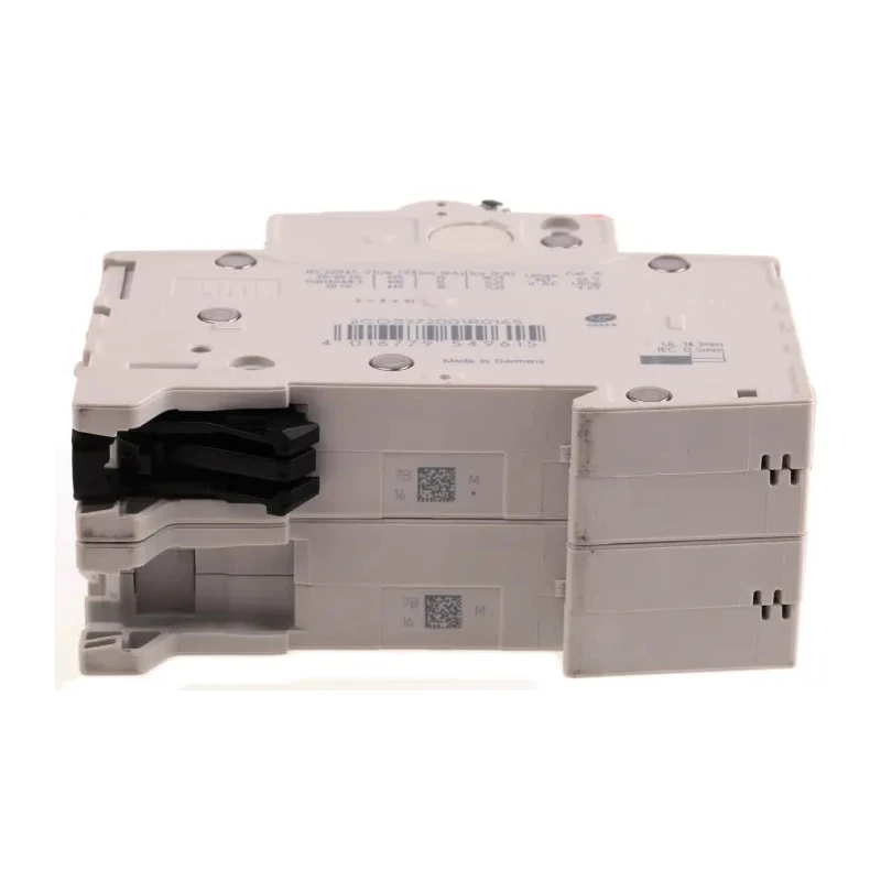 ABB Miniature Circuit Breaker 2-Pole, 16A Current Rating, Type B Tripping, 440V AC / 125V DC, 10kA 2CDS272001R0165 S202M-B16