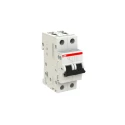 ABB Miniature Circuit Breaker 2-Pole, 16A Current Rating, Type B Tripping, 440V AC / 125V DC, 10kA 2CDS272001R0165 S202M-B16