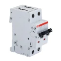 ABB System Pro M Compact S200M Miniature Circuit Breaker, 2-Pole, 50A, Type B, 440V AC, 125V DC 2CDS272001R0505 S202M-B50