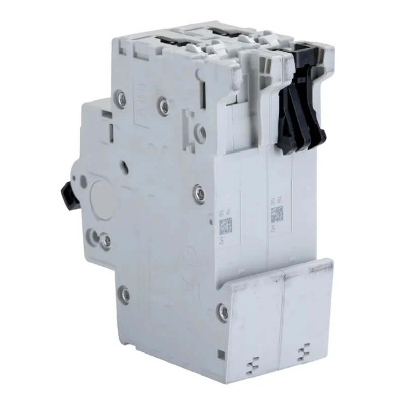 ABB System Pro M Compact S200M Miniature Circuit Breaker, 2-Pole, 50A, Type B, 440V AC, 125V DC 2CDS272001R0505 S202M-B50