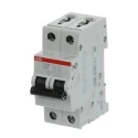 ABB System Pro M Compact S200M Miniature Circuit Breaker, 2-Pole, 40A, Type B, 440V AC, 125V DC 2CDS272001R0405 S202M-B40