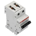 ABB System Pro M Compact S200M Miniature Circuit Breaker 2-Pole 3A Type C 440V AC 125V DC 10 kA 2CDS272001R0034 S202M-C3
