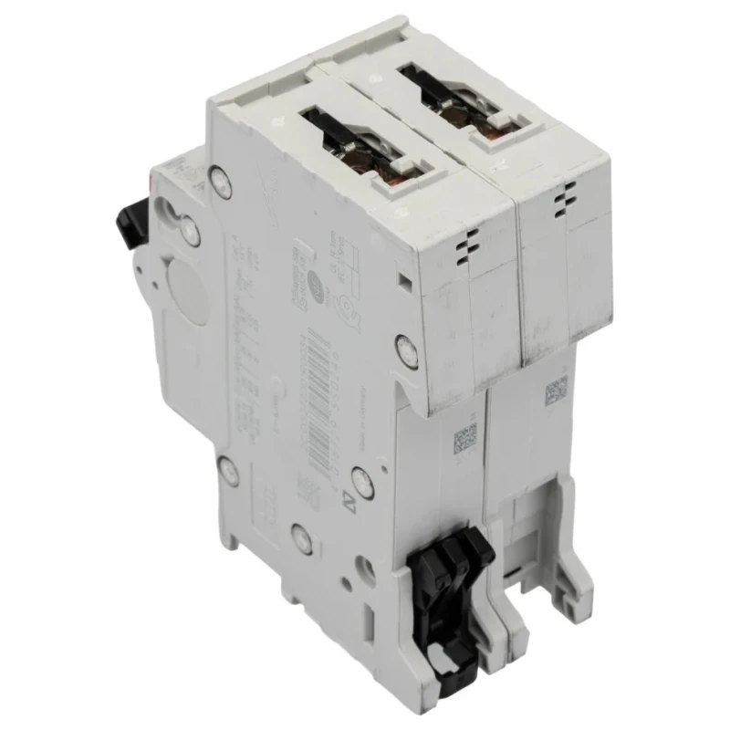ABB System Pro M Compact S200M Miniature Circuit Breaker 2-Pole 3A Type C 440V AC 125V DC 10 kA 2CDS272001R0034 S202M-C3